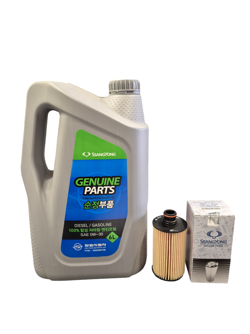 kit aceite motor 0w30 y filtro aceite SsangYong.