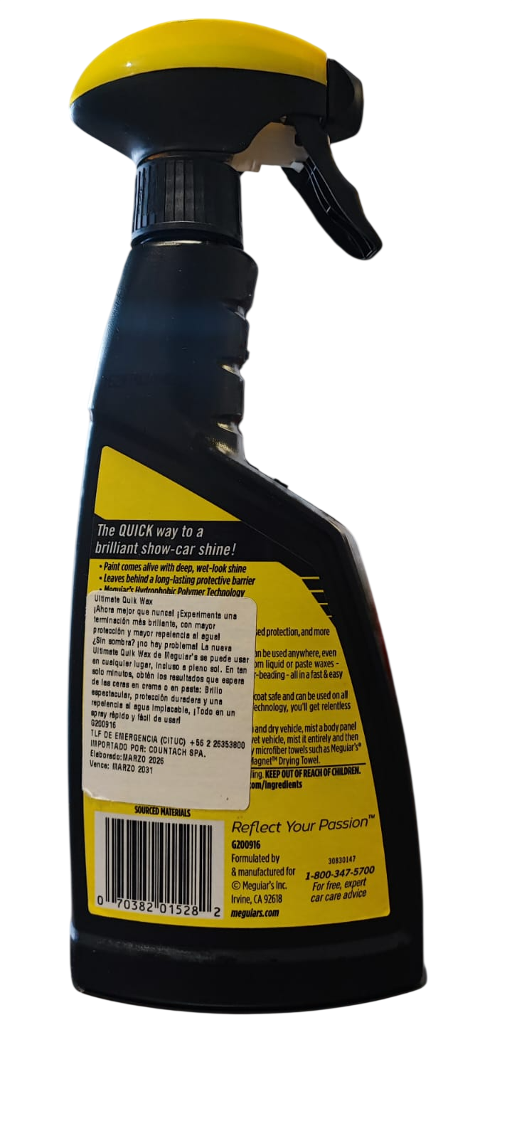 MEGUIARS QUIK WAX ULTIMATE 473 ML