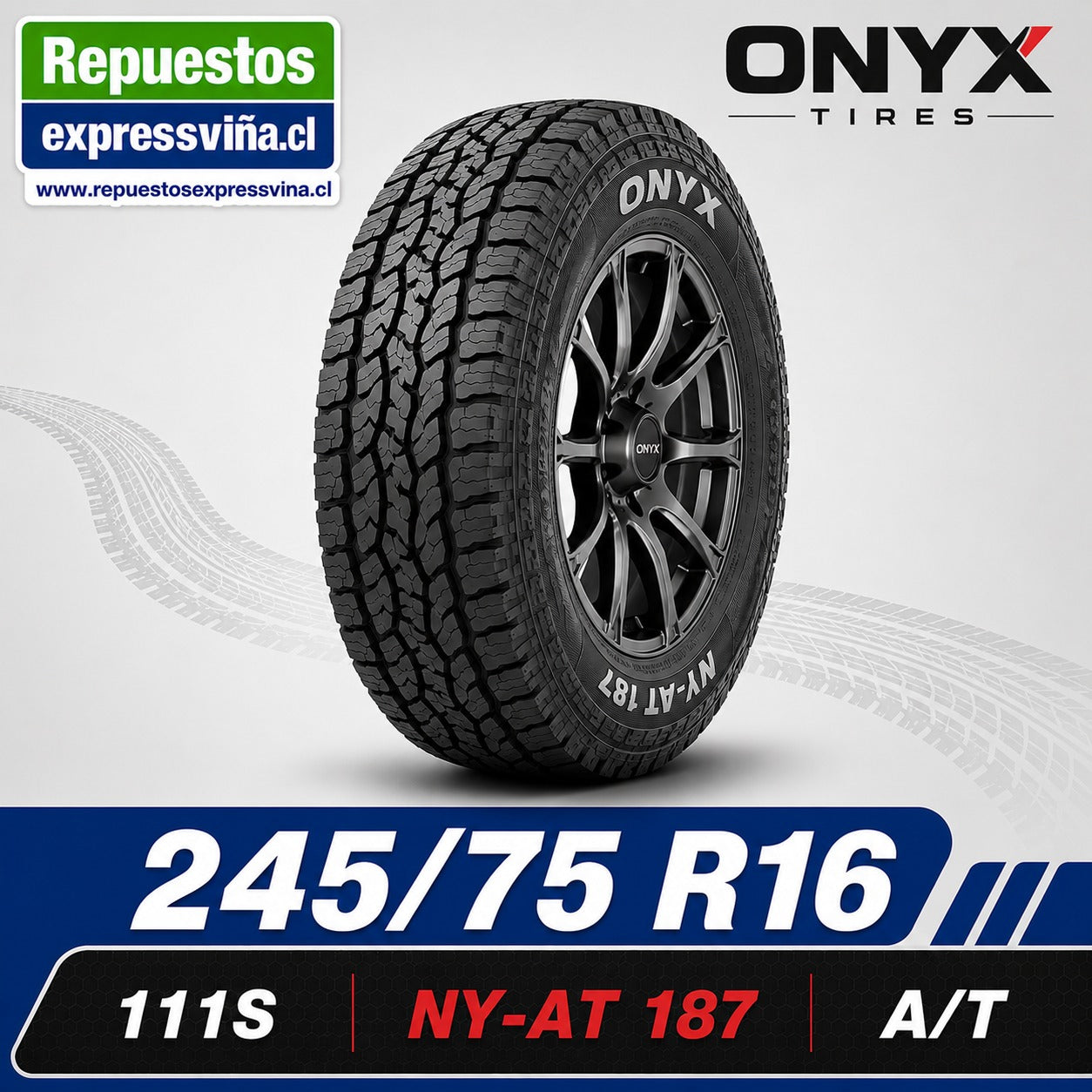 NEUMATICO ONYX 245/75 R16 AT