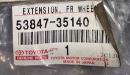 MOLDURA TAPABARRO DERECHO TOYOTA 4RUNNER 2009-2013 ORIGINAL