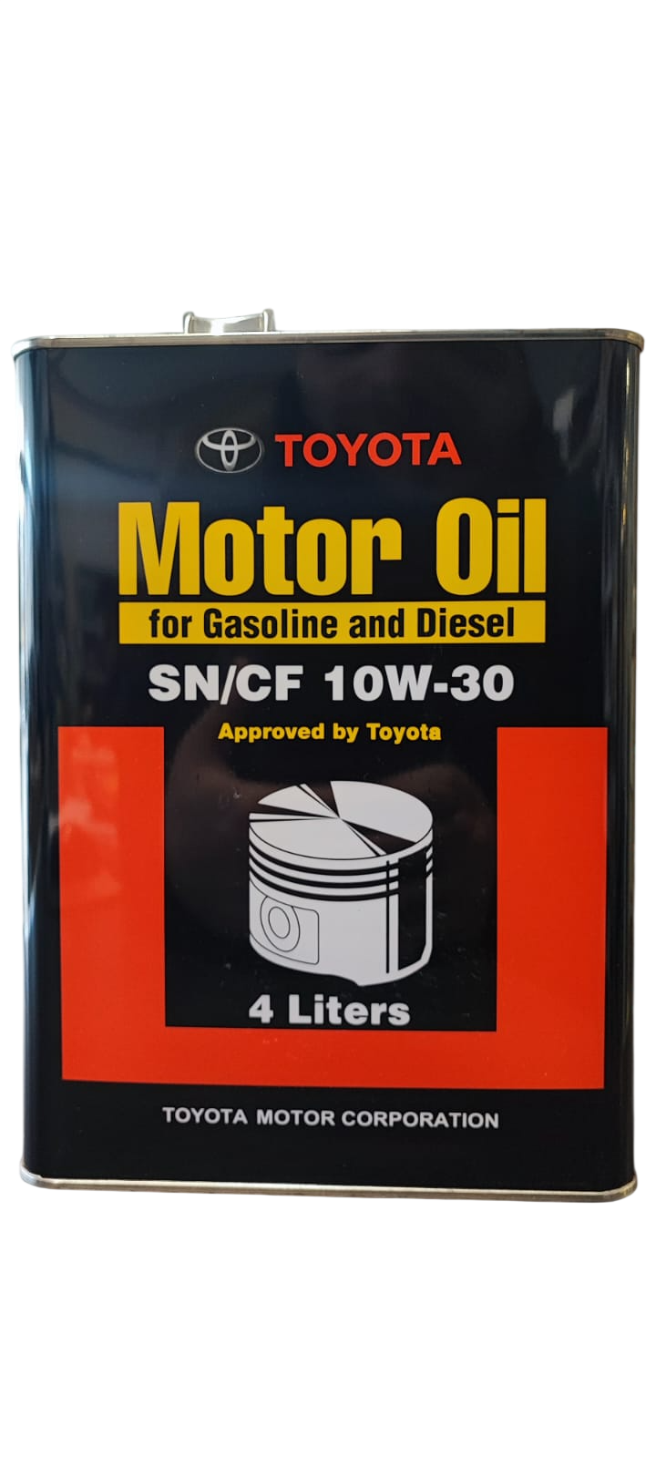 4Lts  ACEITE MOTOR 10W30 SN/CF TOYOTA ORIGINAL