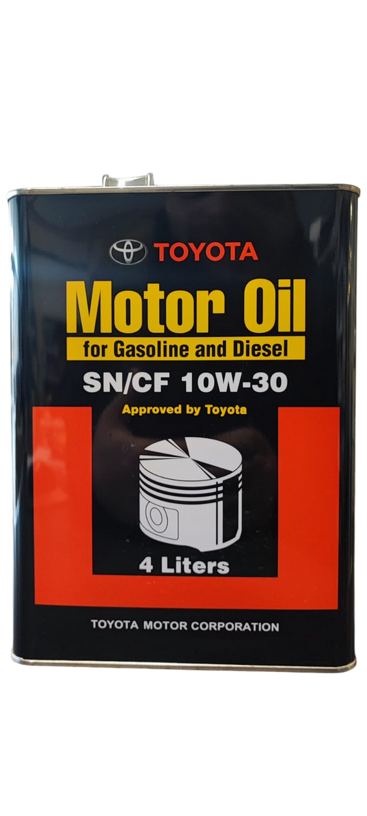 4Lts  ACEITE MOTOR 10W30 SN/CF TOYOTA ORIGINAL