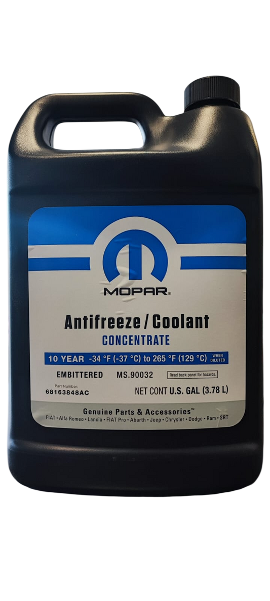 Anticongelante Mopar 10 años Concentrado 3,78lt