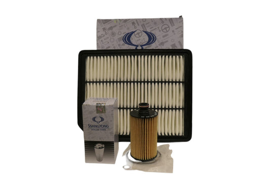 KIT DE FILTRO DE AIRE + FILTRO DE ACEITE SSANGYONG GRAN MUSSO 2.2 DIESEL 2019-2021