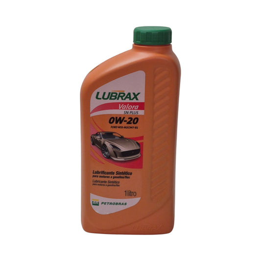 Aceite motor lubrax valora sn plus 0W-20 Sintetico gasolina