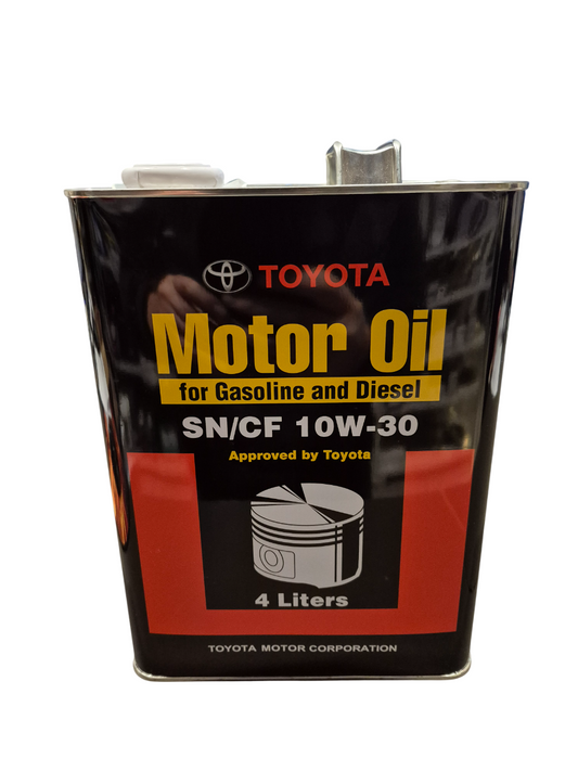 4Lts  ACEITE MOTOR 10W30 SN/CF TOYOTA ORIGINAL