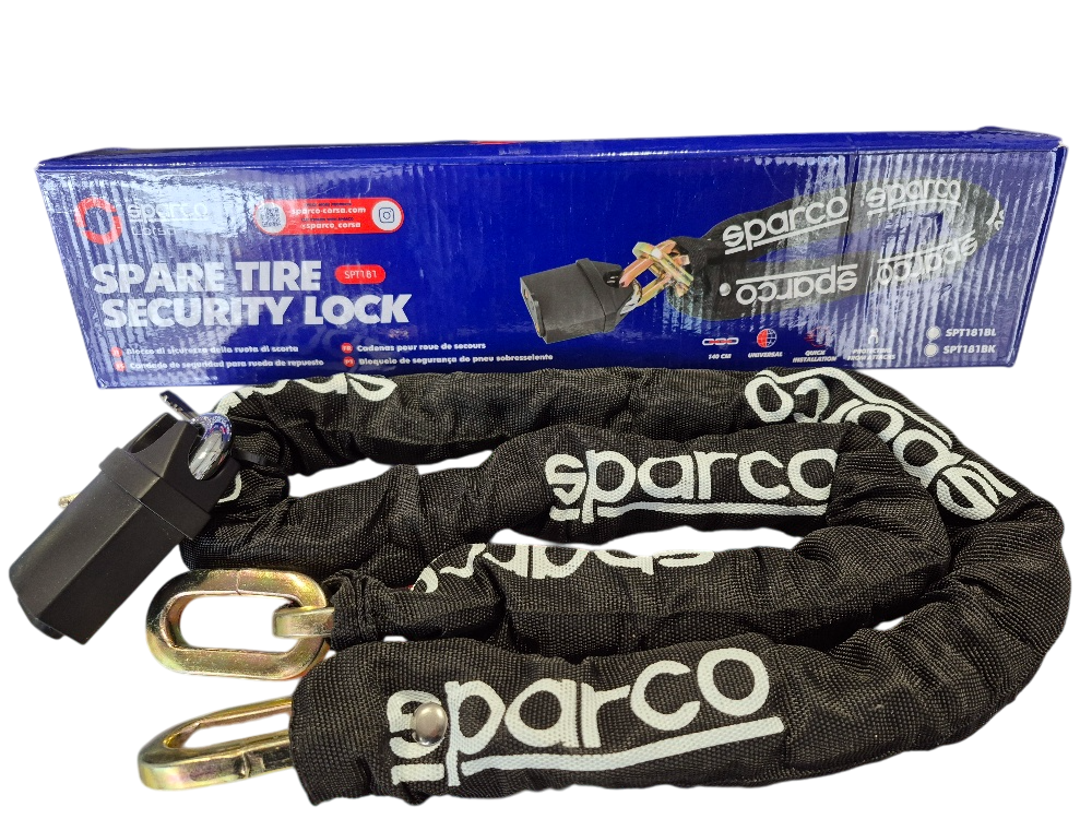 CANDADO SEGURIDAD RUEDA REPUESTOS SPARCO.