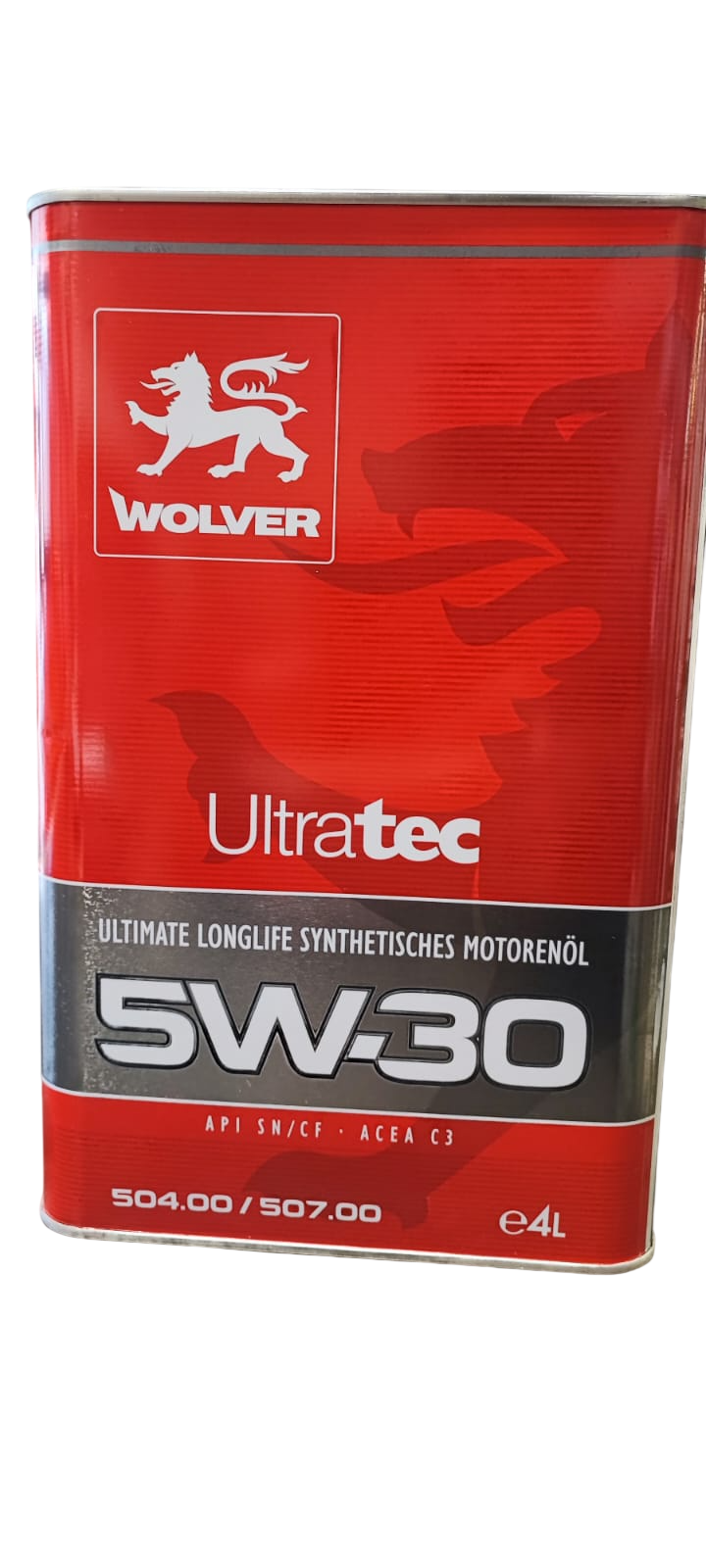 ACEITE 5W30 WOLVER 4 LITROS
