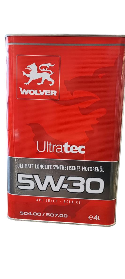 ACEITE 5W30 WOLVER 4 LITROS