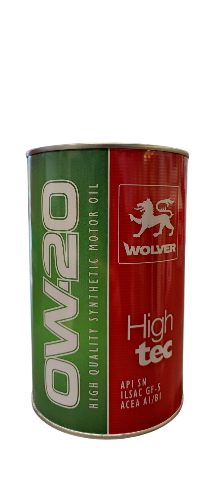 ACEITE 0W20 WOLVER HIGH TEC SINTETICO 1 LITRO