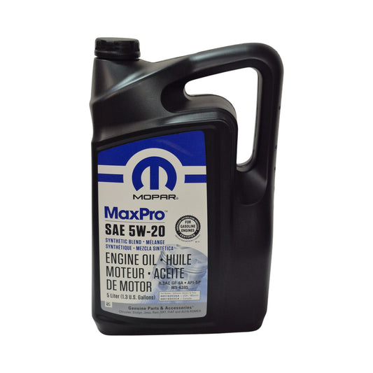 Aceite motor Mopar Maxpro SAE 5W-20 5lts