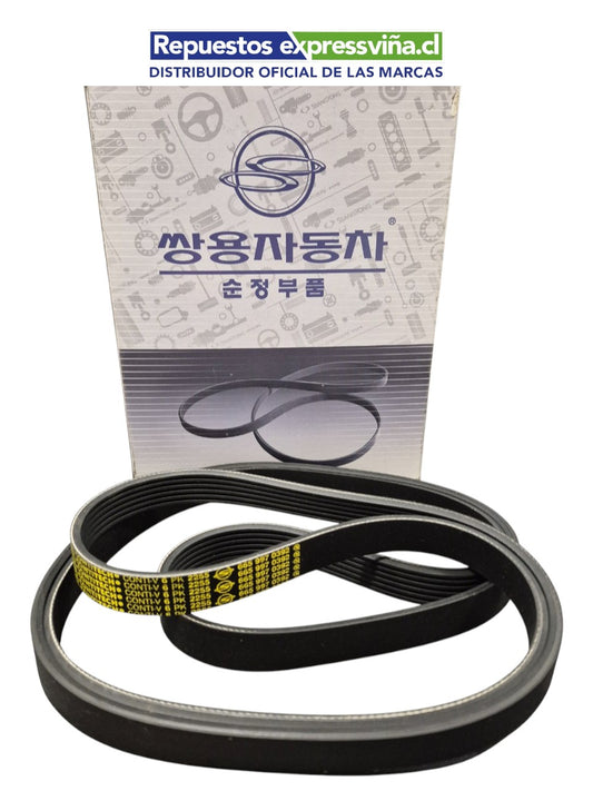 CORREA DE ACCESORIOS REXTON 2.7/ ACTYON 2.0 (PUNTA TIBURON)