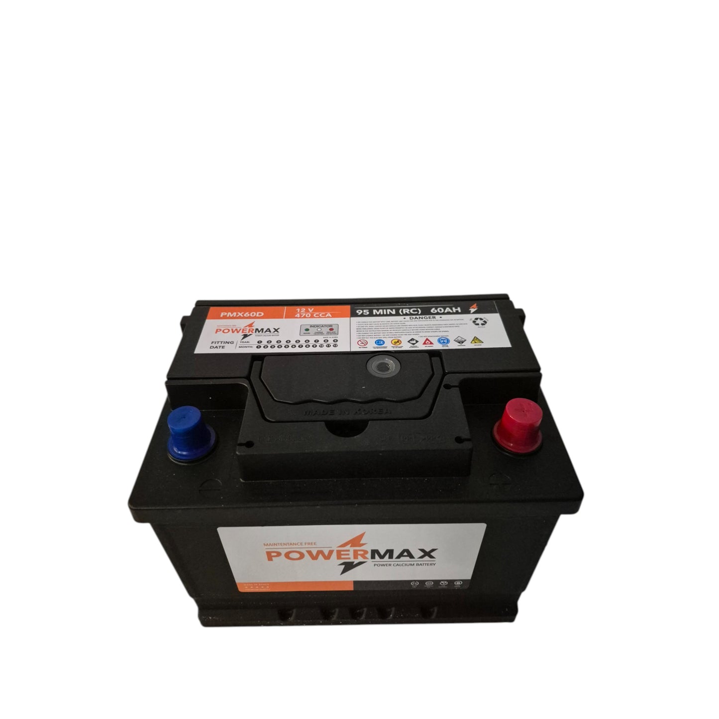 BATERIA 60 AMP POSITIVO DERECHA