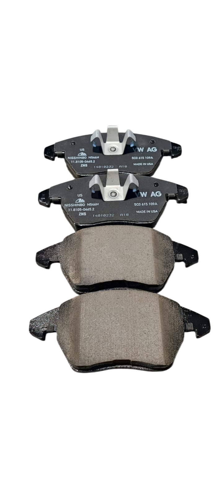 PASTILLAS DELANTERAS SKODA FABIA, RAPID y OCTAVIA ORIGINALES