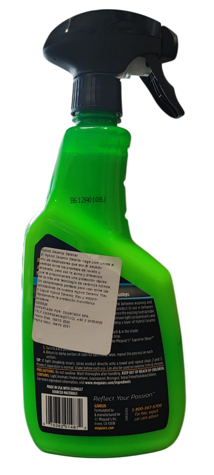 Limpiador Y Abrillantador Meguiars Hybrid Ceramic Detailer