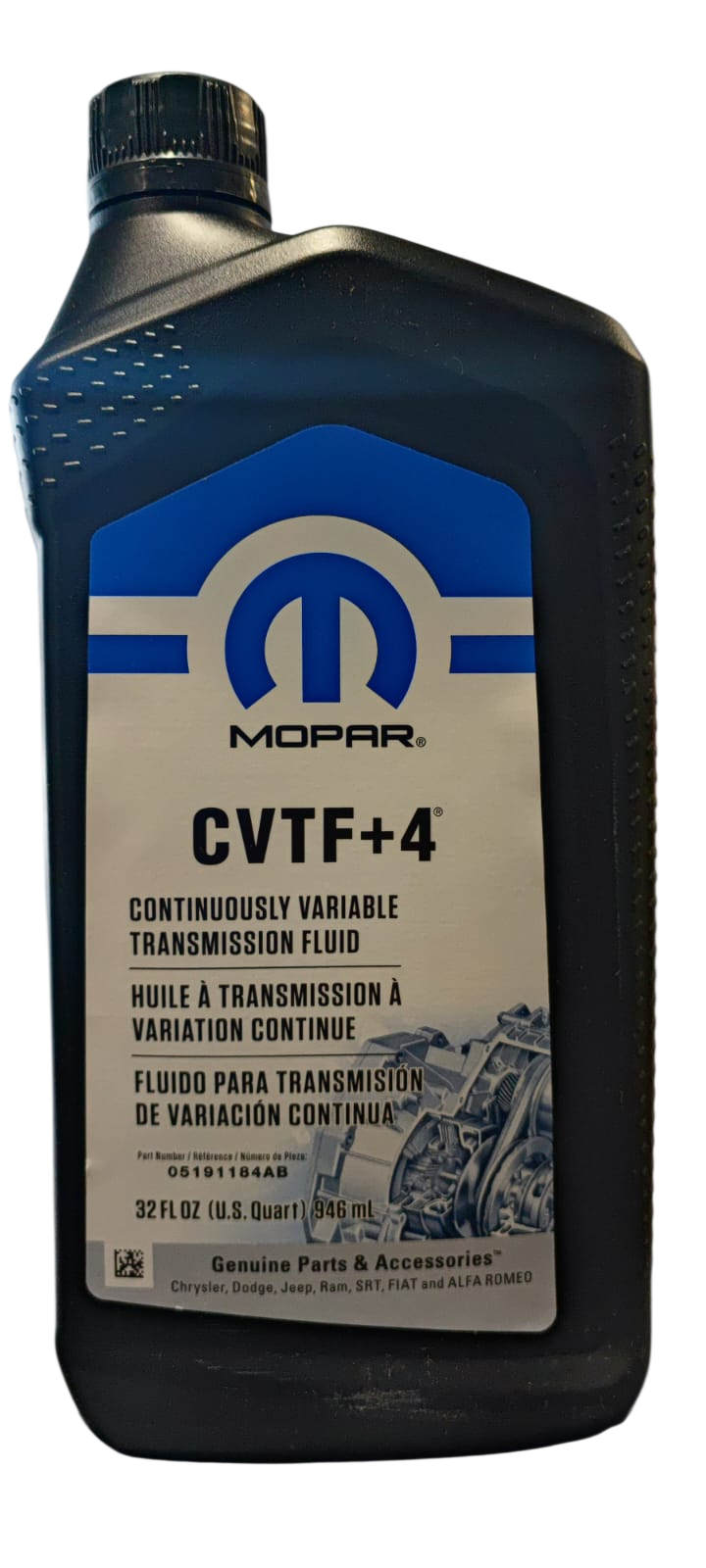 ACEITE CAJA AUTOMATICA CVT+4 MOPAR 946ml