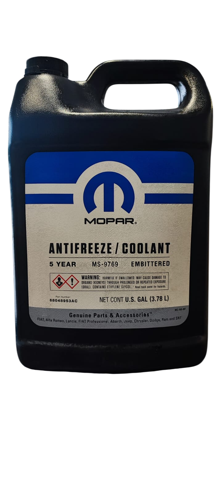 COOLANT MOPAR 5 AÑOS CONCENTRADO 3.78 LITROS