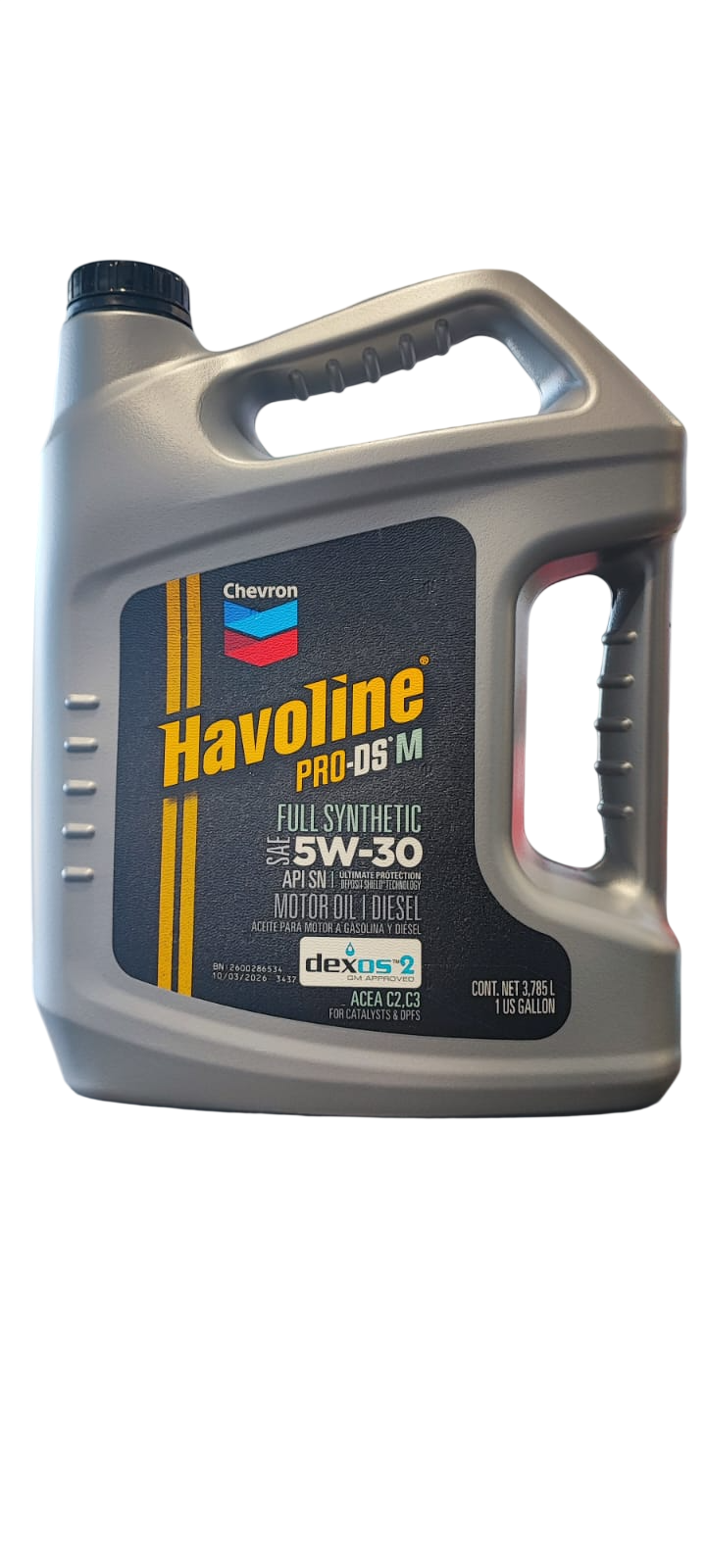 ACEITE 5W30 HAVOLINE FULL SINTETICO 3.74 LITROS
