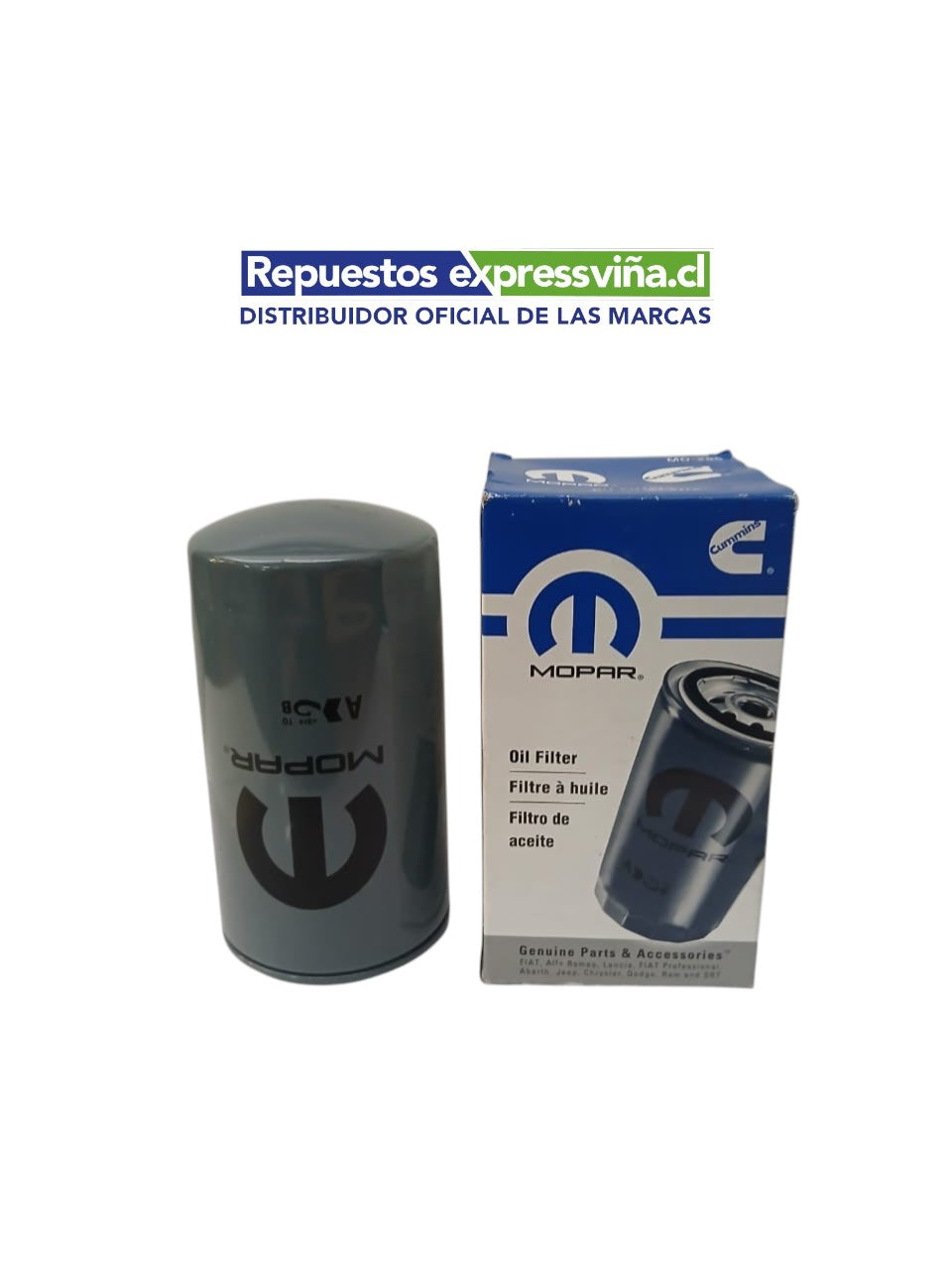 FILTRO ACEITE DODGE RAM 5.9/6.7 CUMMINS TURBO DIESEL