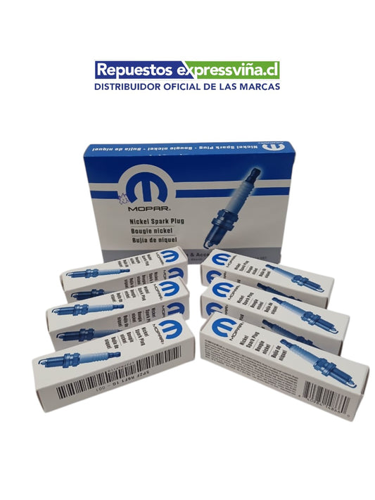 JGO BUJIAS MOTOR 3,7 Y 4,7 MOPAR