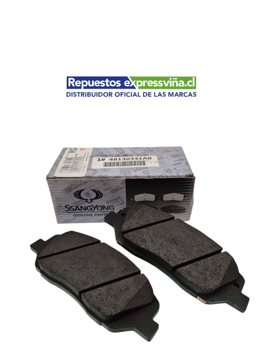 JGO PASTILLAS DELANTERAS SSANGYONG KORANDO DESDE 2010 AL 2018