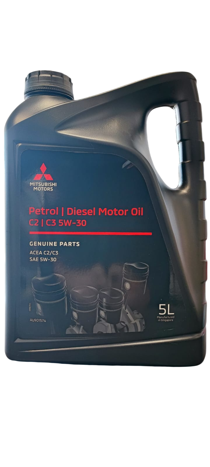 ACEITE DE MOTOR MITSUBISHI 5W30 DIESEL CON DPF 5 Lt