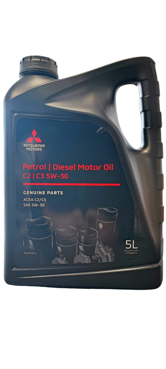 ACEITE DE MOTOR MITSUBISHI 5W30 DIESEL CON DPF 5 Lt