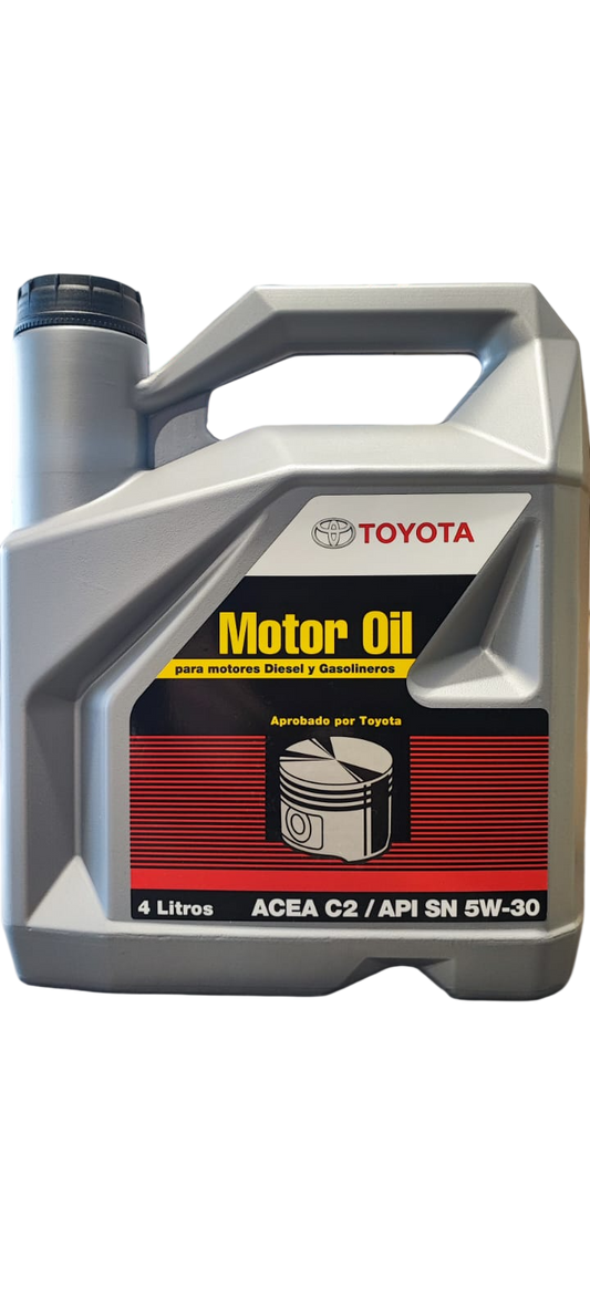 Aceite Motor Original Toyota 5w30 Diesel y Bencinero