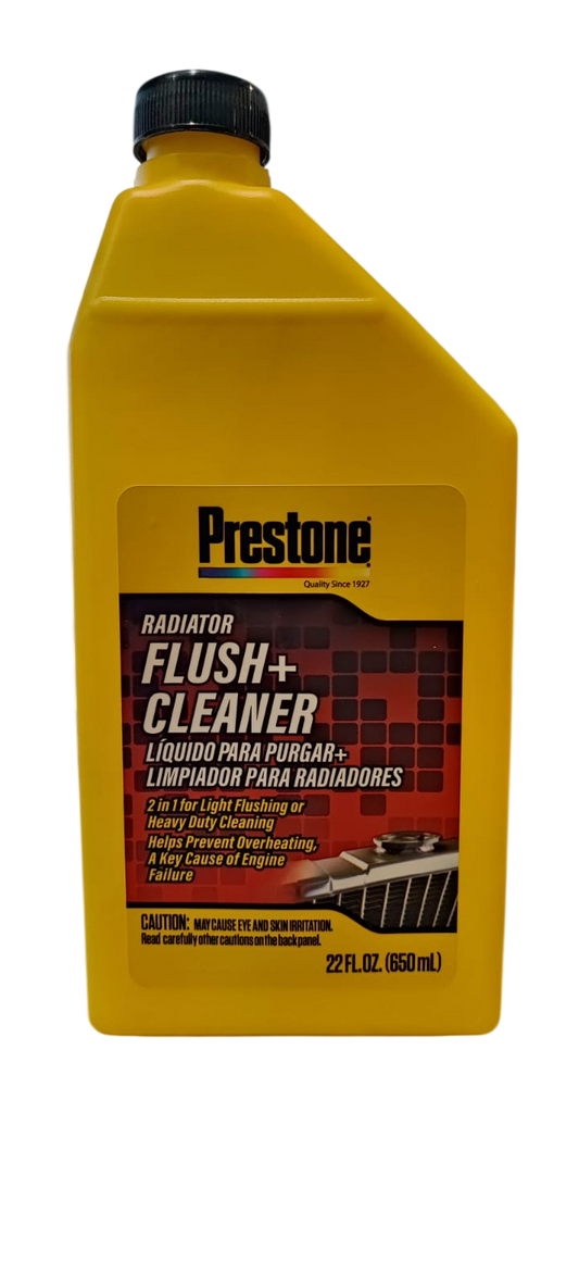 PRESTONE LIQUIDO PARA PURGAR+LIMPIADOR DE RADIADORES