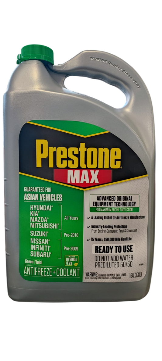 Prestone Anticongelante/Coolant vehiculos Asiaticos Verde 50% 3,78L