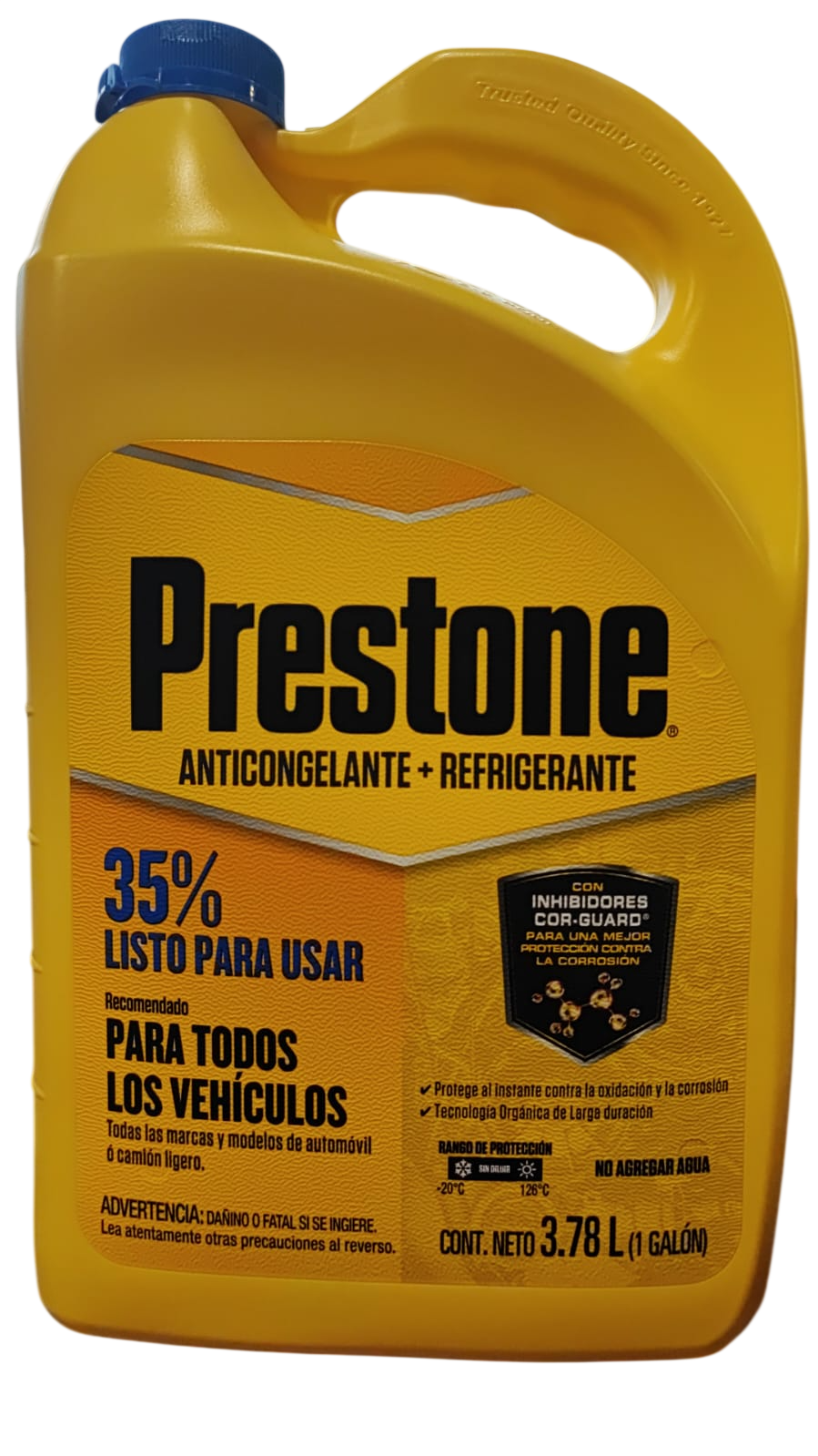 Prestone 35% Anticongelante+Refrigerante 3.78 LT
