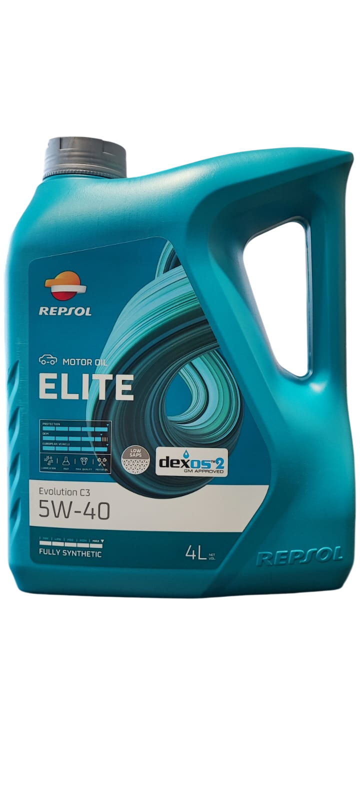 ACEITE MOTOR REPSOL EVOLUTION 5W-40 4LTS