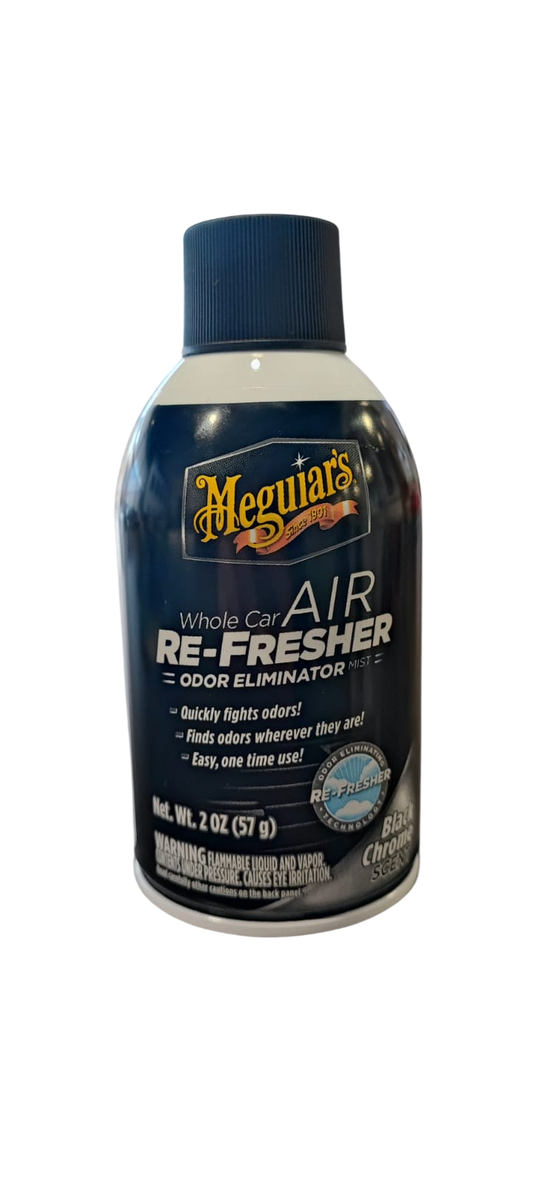 MEGUIARS AIR RE-FRESHER BLACK CHROME SCENT 57 GR