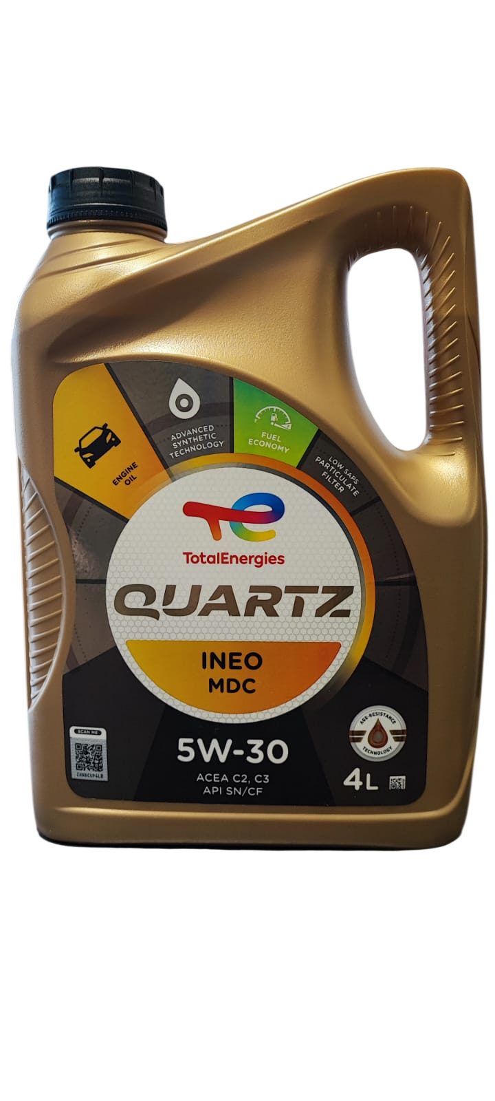 5W30 TOTAL QUARTZ INEO MDC 4 LITROS