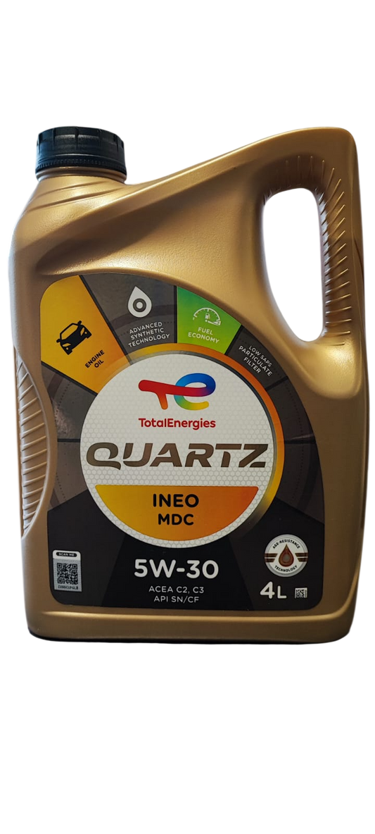 5W30 TOTAL QUARTZ INEO MDC 4 LITROS