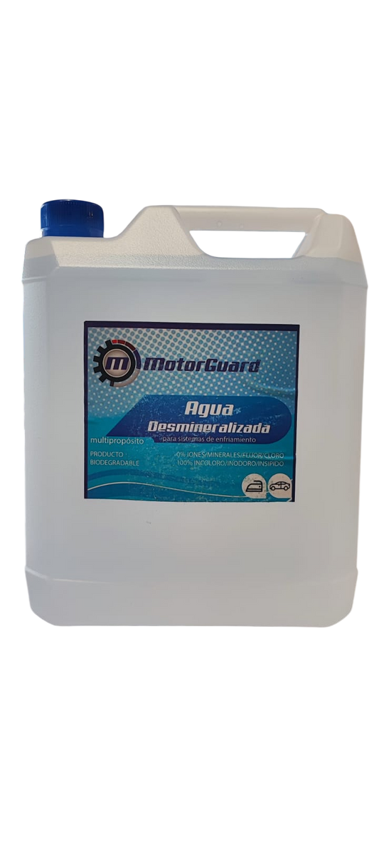 AGUA DESMINERALIZADA 5 LITROS
