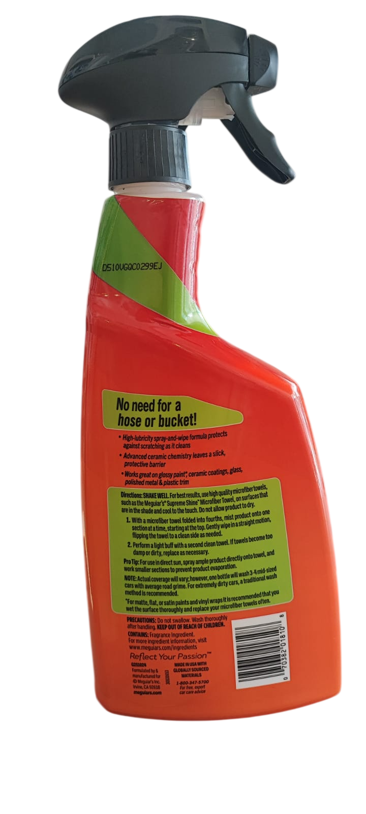 Lavado en Seco Cerámico Hybrid Ceramic Waterless Wash & Wax 710 ML